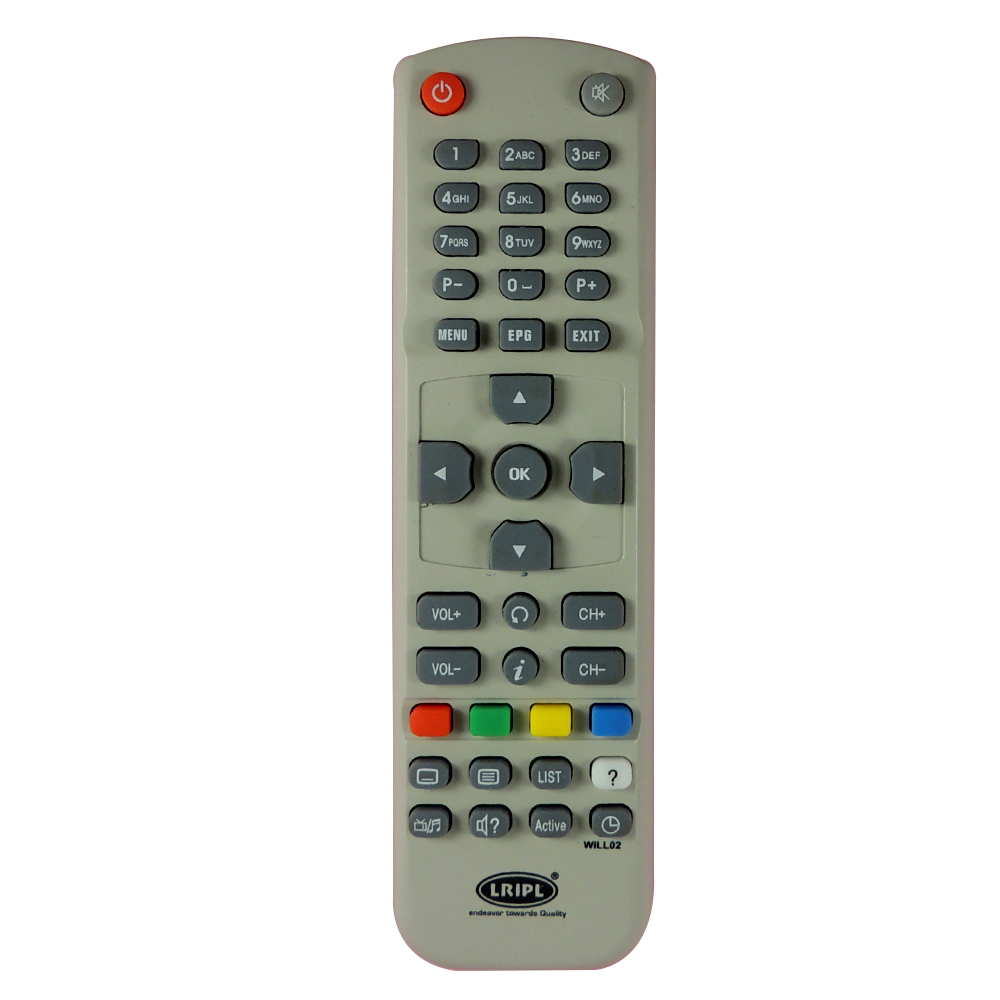 Buy Will Set Top box remote from Lripl Online ₹249 from ShopClues