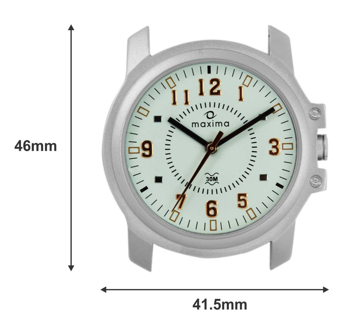 Maxima Attivo Steel Analogue Watch For Men Silver 34860CMGI