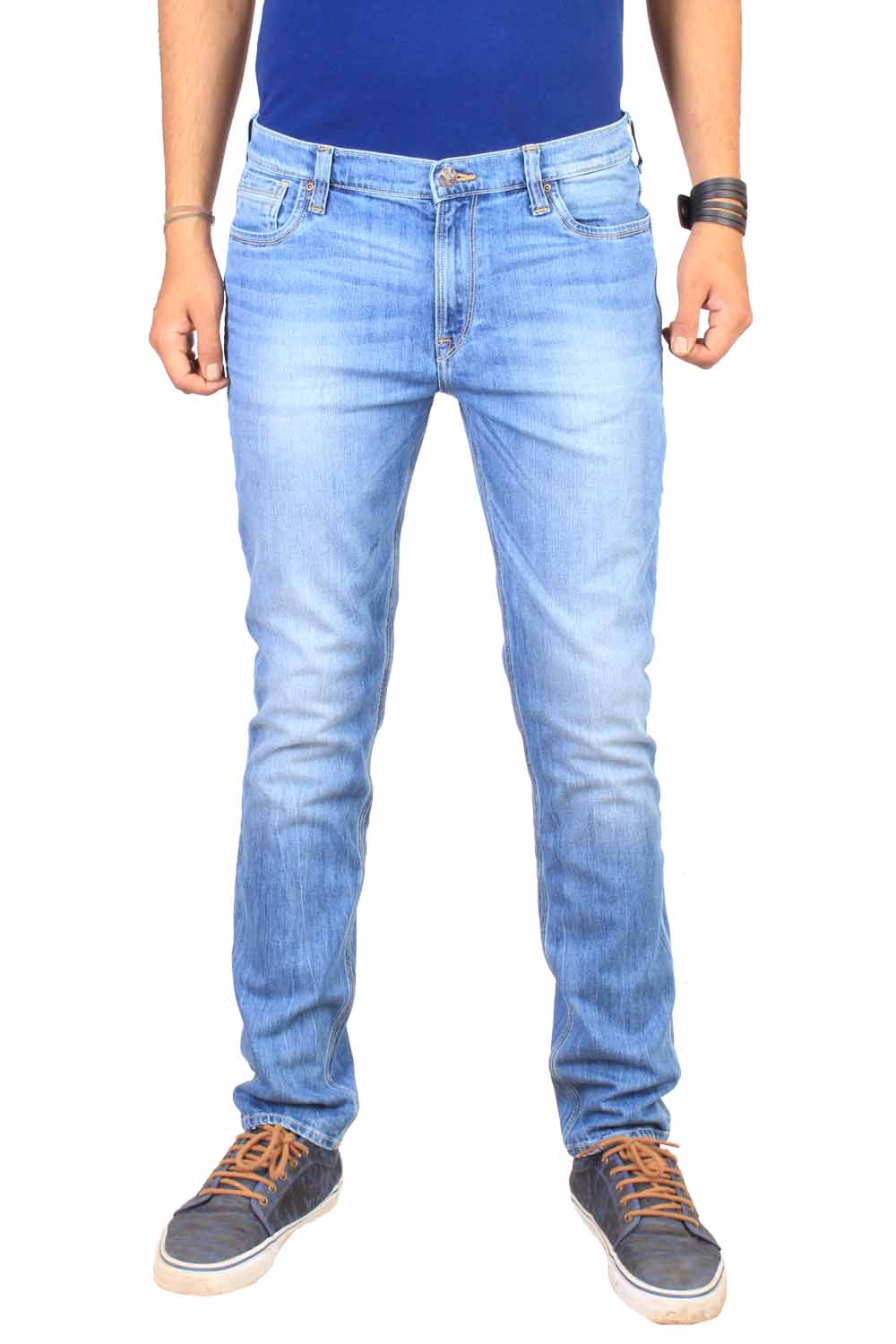 Buy Lee Men's Blue Skinny Fit Jeans Online @ ₹1859 from ShopClues