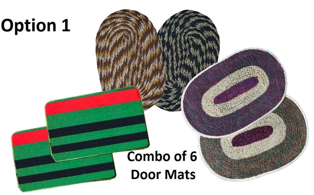 Online Combo of 6 Door Mats Prices Shopclues India