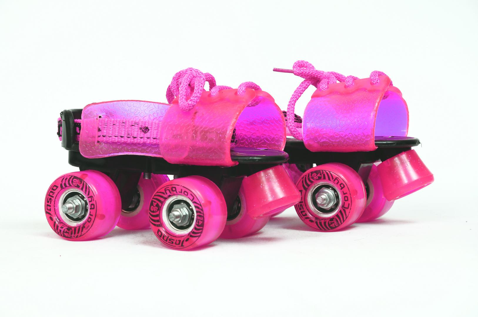 Buy Jaspo Pink Heaven Pro junior Skates Combo (skates+helmet+knee+elbow