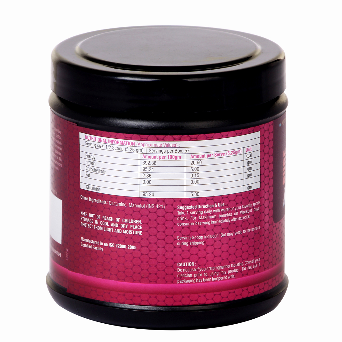 Buy PURE GLUTAMINE PRO Post workout recovery Supplement Online ₹1299 from ShopClues