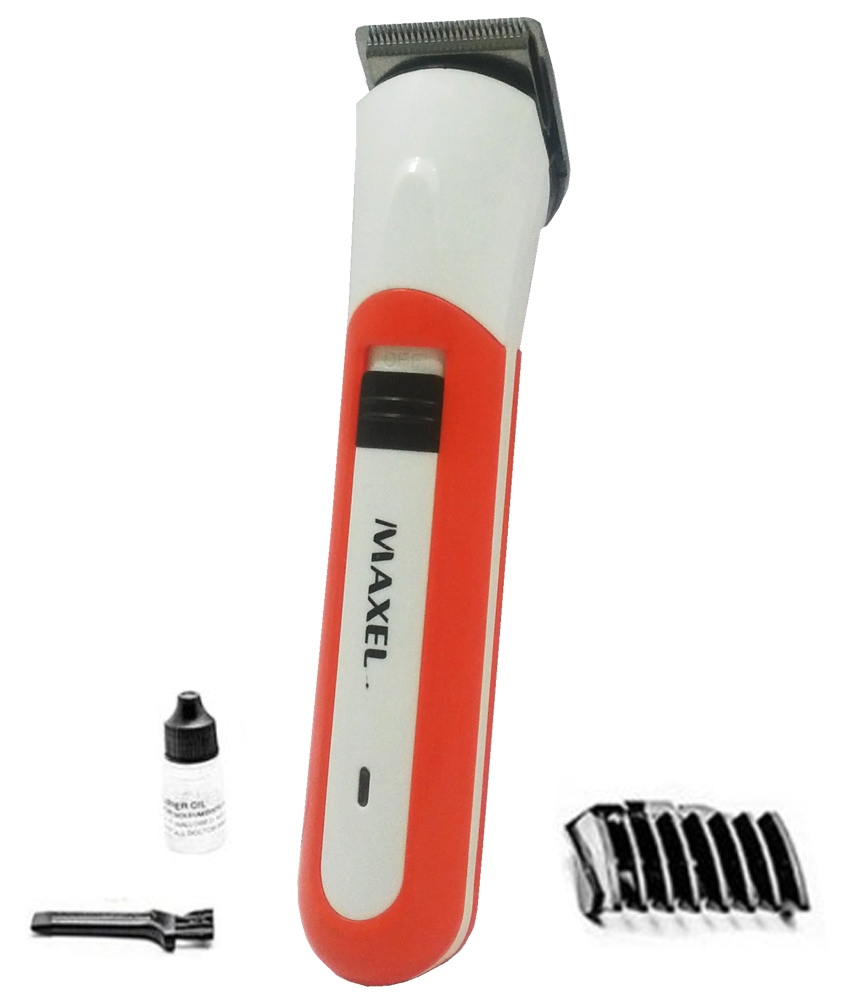 maxel electric rechargeable cordless shaver and trimmer