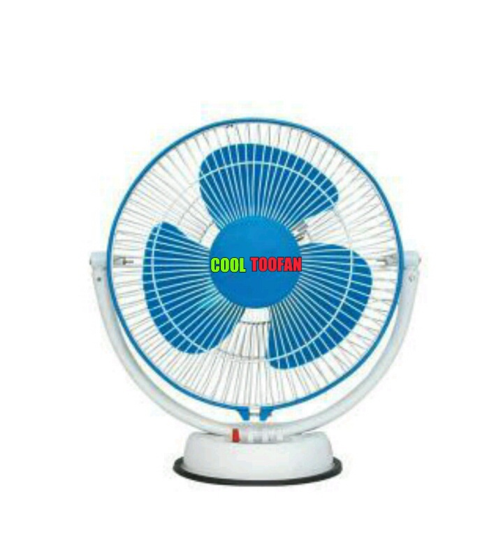 COOL TOOFAN All Purpose Table Fan 3 High Speed 12 inch 300mm (White