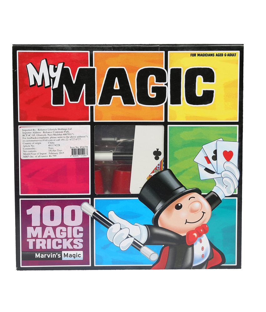 Buy Hamleys Marvins Magic Amazing Tricks Collection Online @ ₹1699 from ...