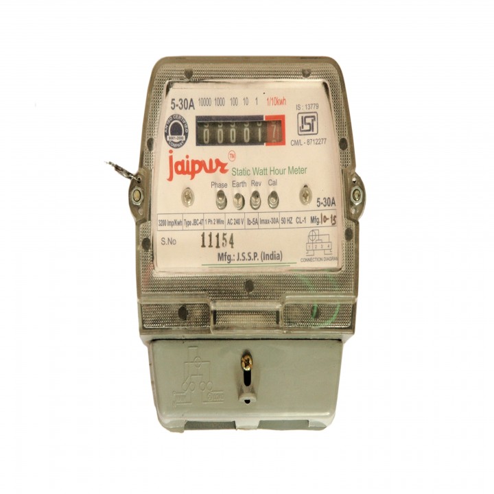 Buy JAIPUR 530A Sub Meter / KWH meter /Energy meter /AC,SINGLE PHASE