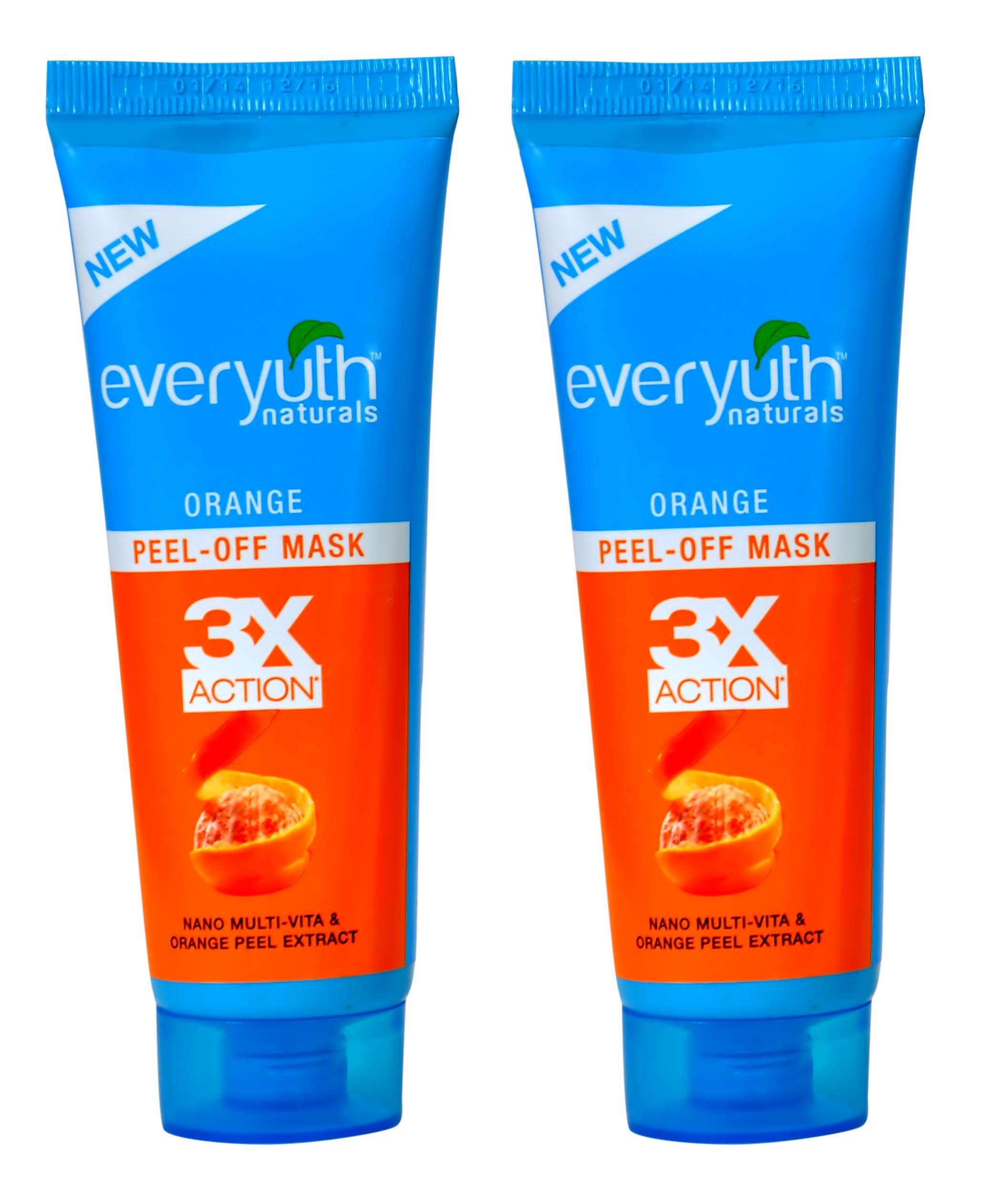 Everyuth Naturals Orange PeelOff Mask ( 90 gms )Pack of 2