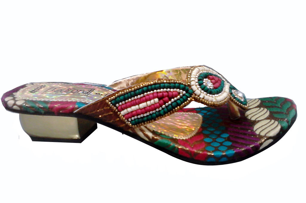 Bharat Women Sandel Casual footwear for office and Regular use, Multi ...