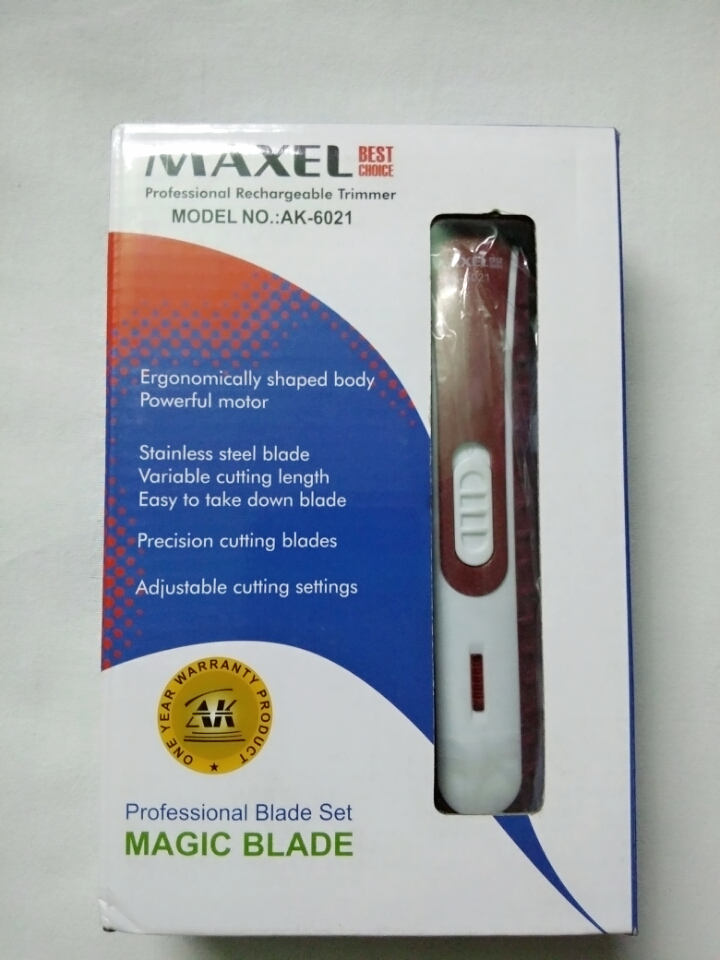 maxel hair trimmer