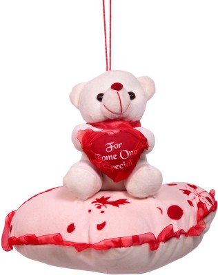 Dream Deals Teddy With Lovely Pillow 30 cm
