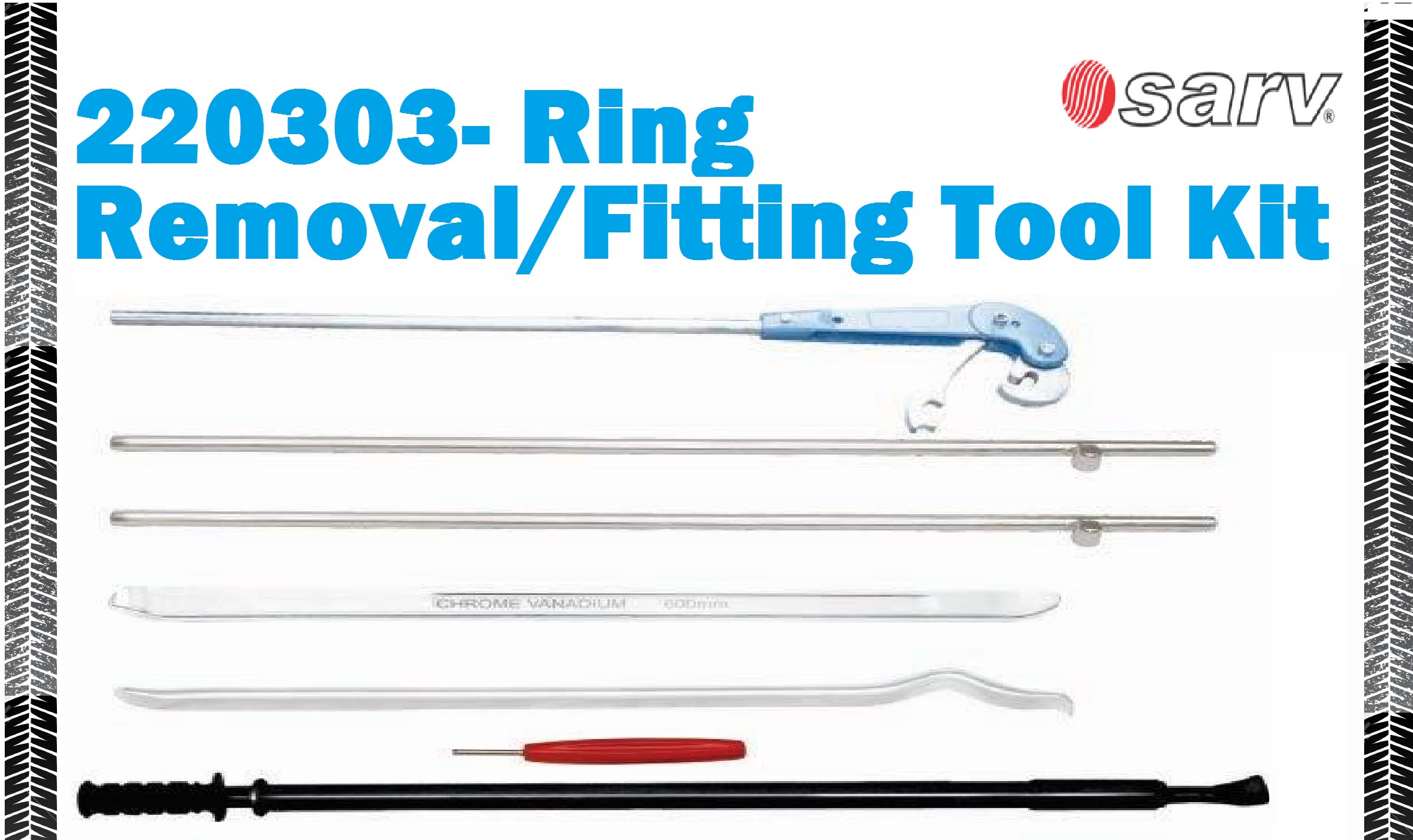 Buy Rim Lock Ring Fitting / Removal Tool Kit (For Tube Type Tyres