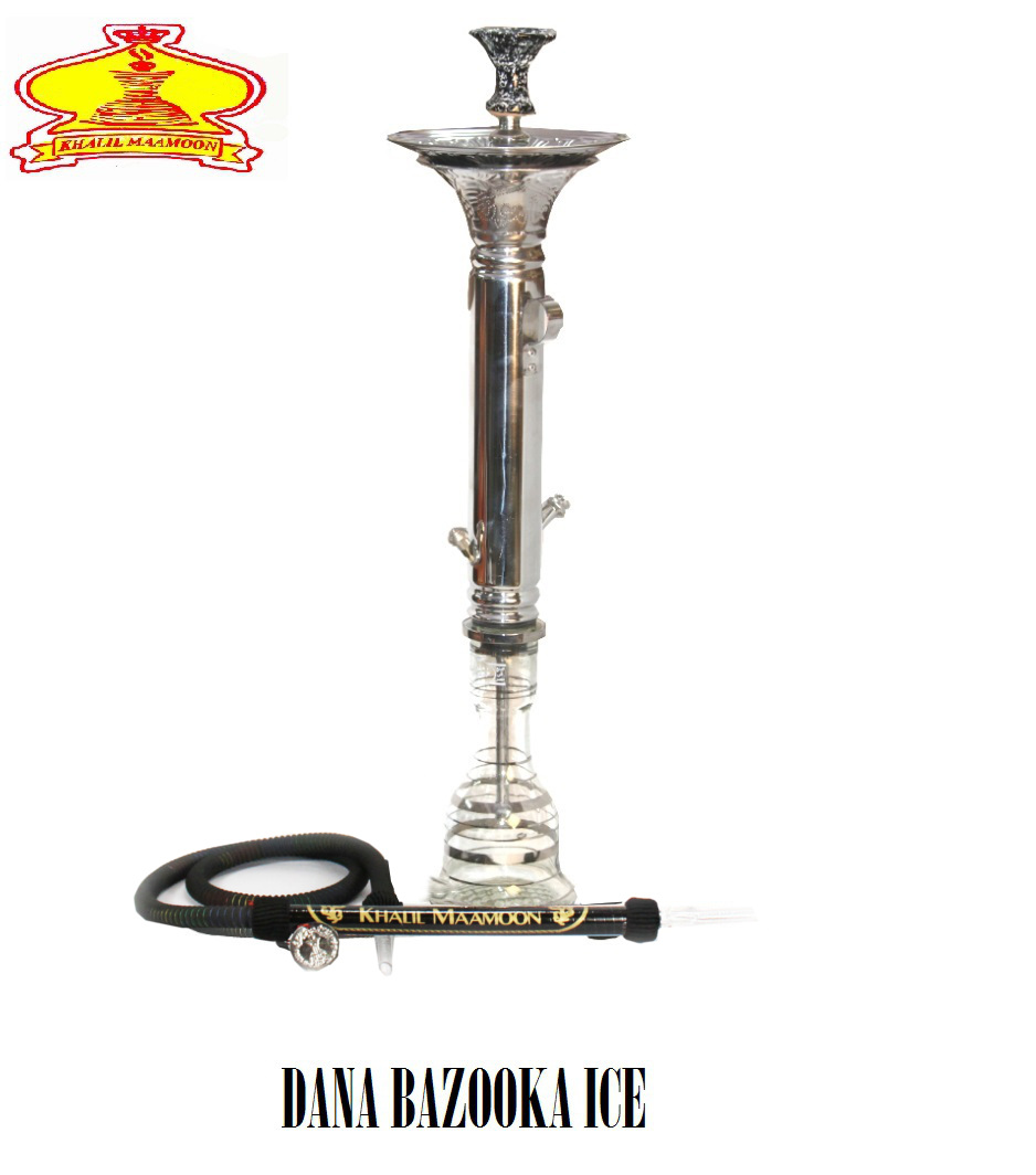 Buy Khalil Mamoon Dana Bazooka Ice Hookah Steel 30 Inch Online ₹10990 from ShopClues