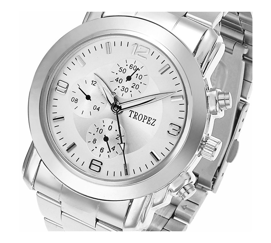 Men's Round Dial Silver Chain Exclusive Watch at Best Prices