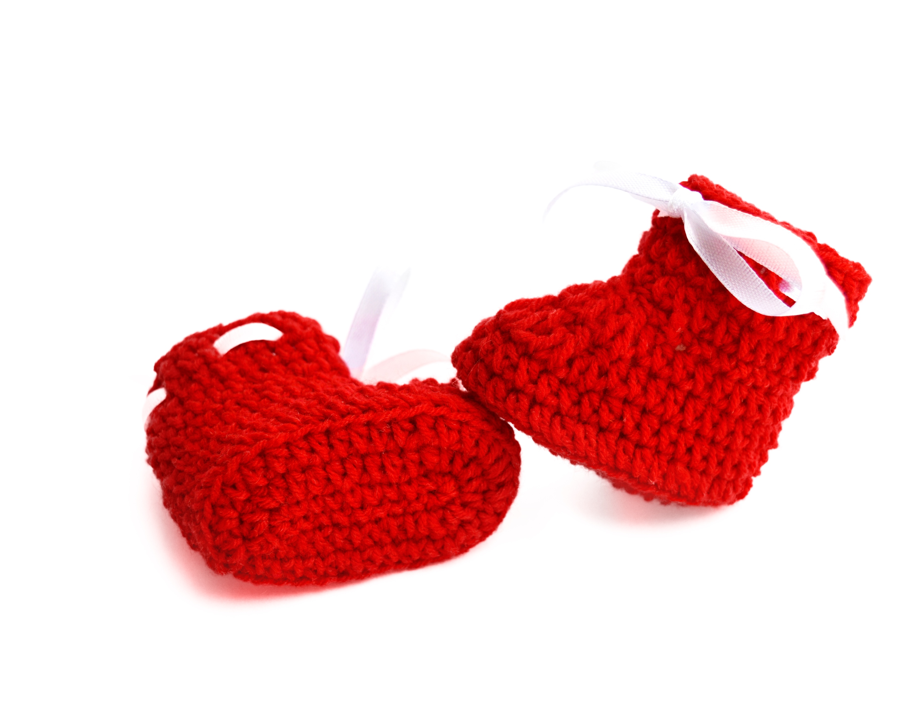 Buy Crochet Baby Booties Handmade Red (6 12 Months) Online ₹250 from ShopClues