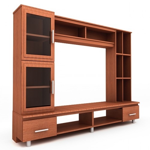Buy Housefull Brown Compressed Wood Sedron Wall Unit Online ₹4490