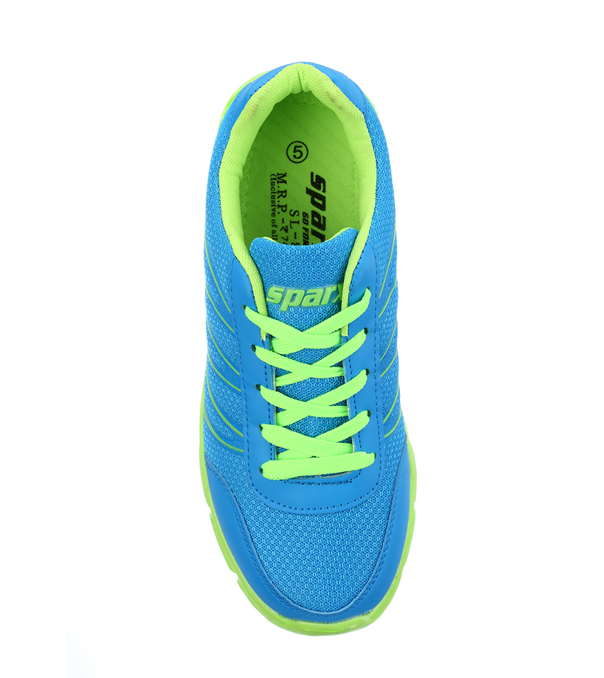 Buy Sparx Women's Green & Blue Sports Shoes Online ₹749 from ShopClues