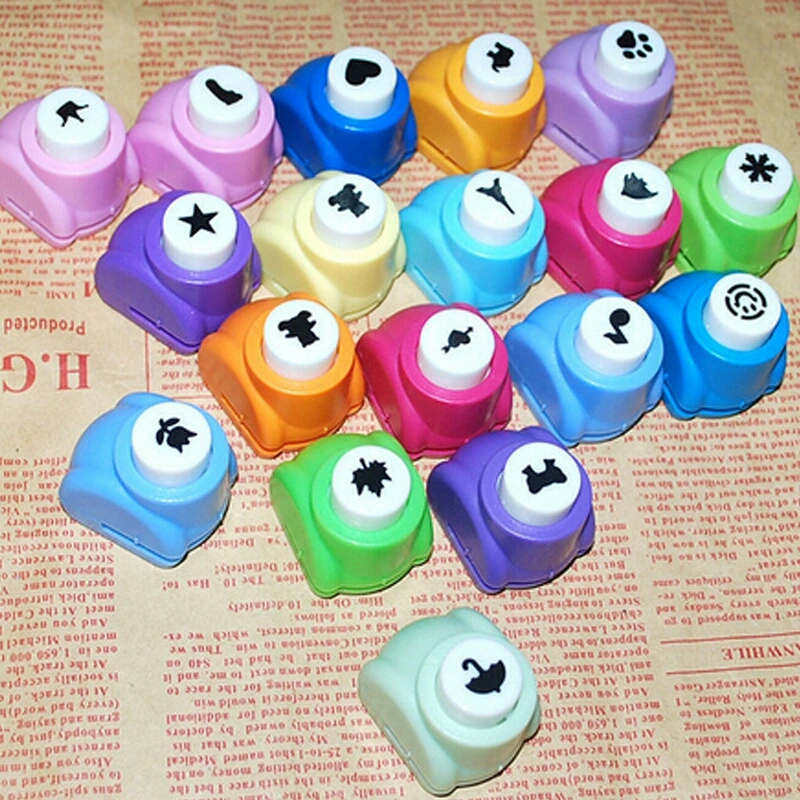 Buy 18Pcs DIY Paper Craft Punch Hole Puncher Shape Mini Scrapbook