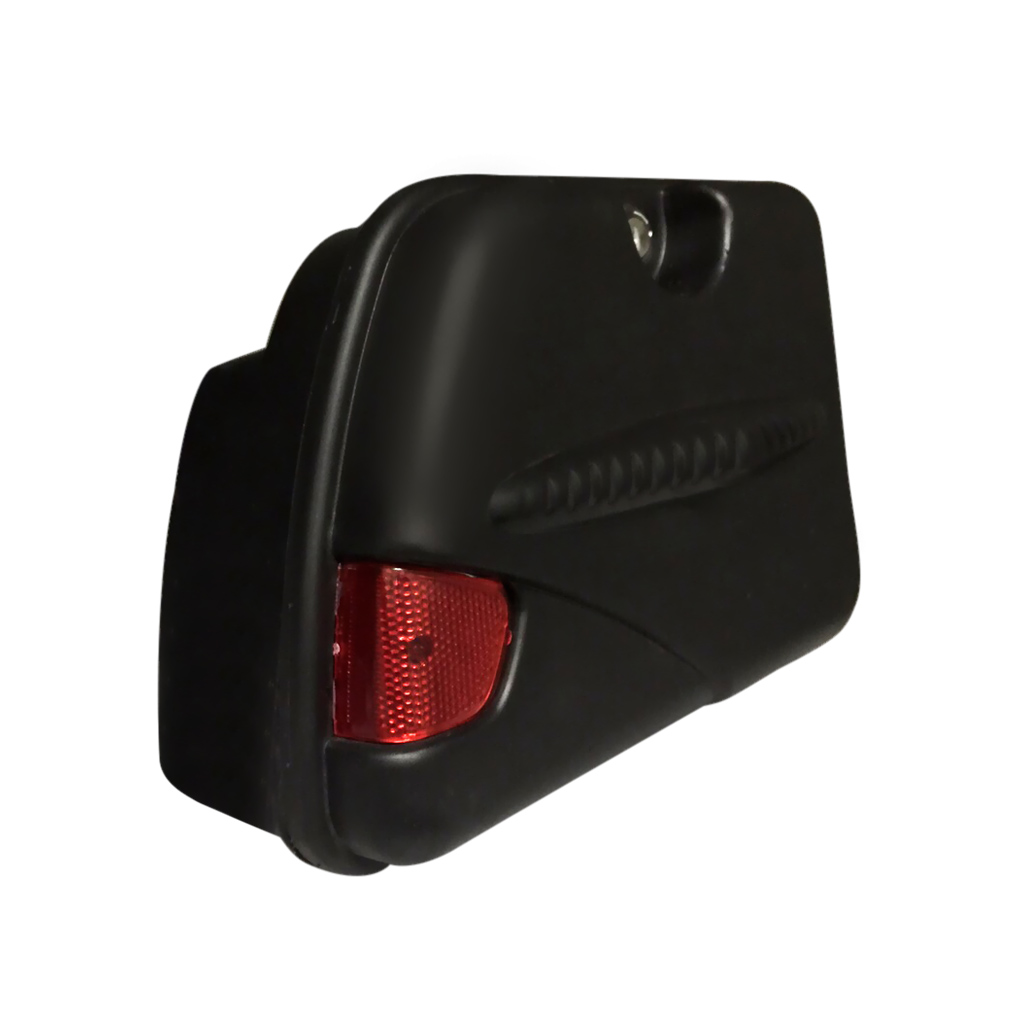 Buy Speedwav SBR Bike Side Box With Lock Reflector BlackHonda Livo
