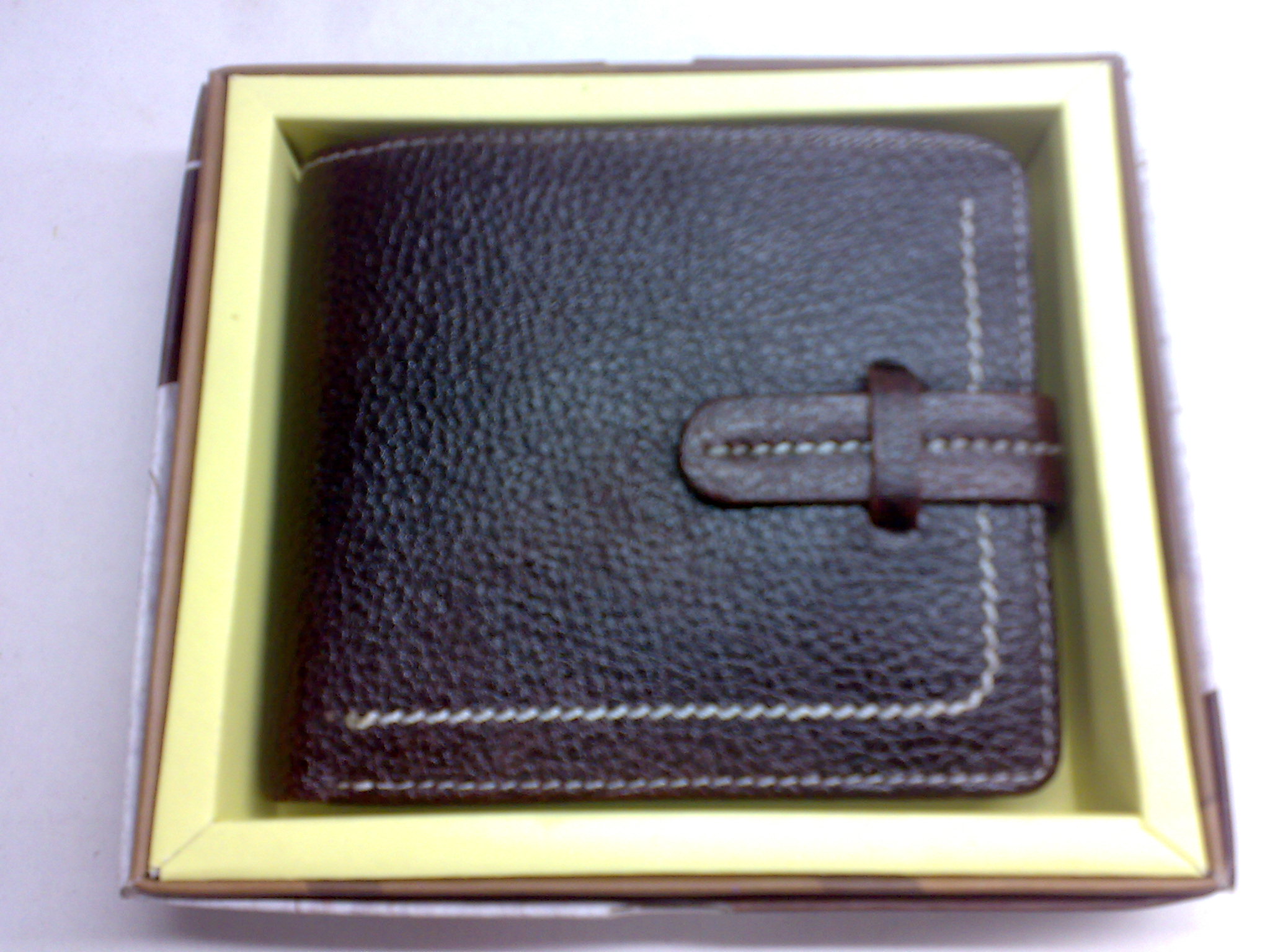 100 Original Leather Gents Wallet new Style Money Purse Men's Wallet BR317