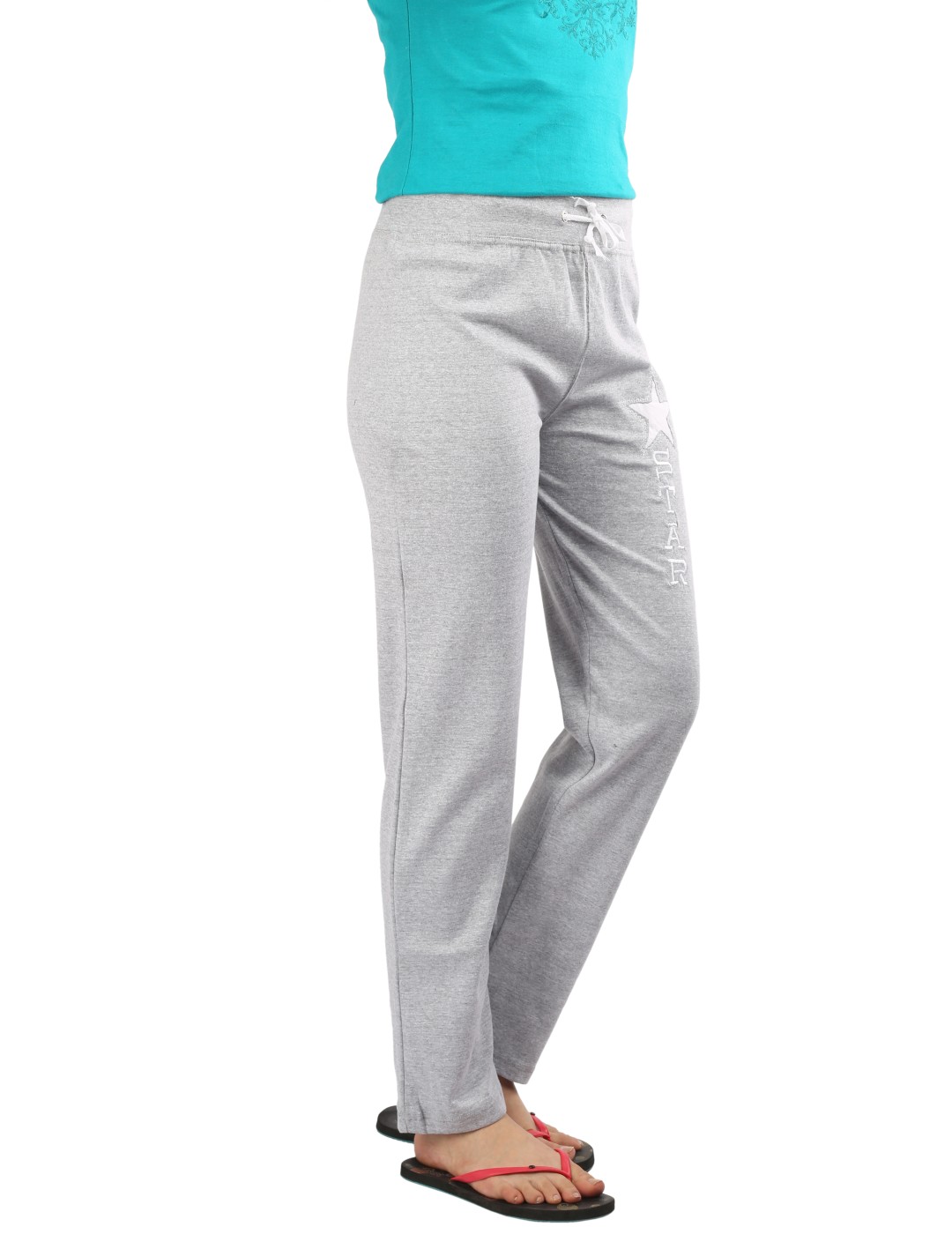 Buy Wajbee Women 100 Percent Cotton Track Pant Online ₹596 from ShopClues