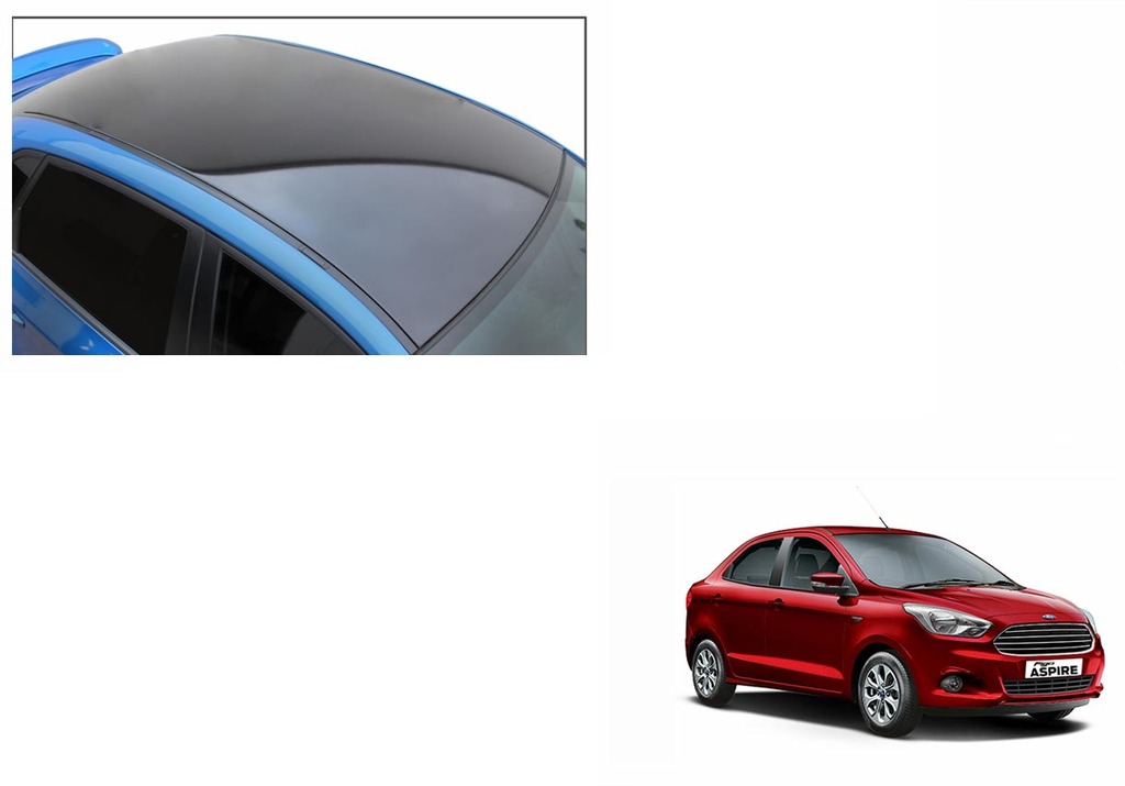 Buy Speedwav Car Roof Wrap Sheet Glossy BlackFord Figo Aspire Online ₹1791 from ShopClues