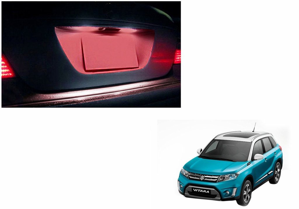 Buy Speedwav Car LED Number/Licence Plate Red Lights Set Of 2Maruti