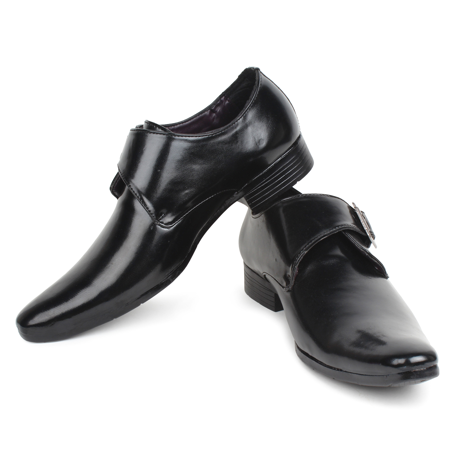 Buy Buwch Formal Black Shoes Online @ ₹499 from ShopClues