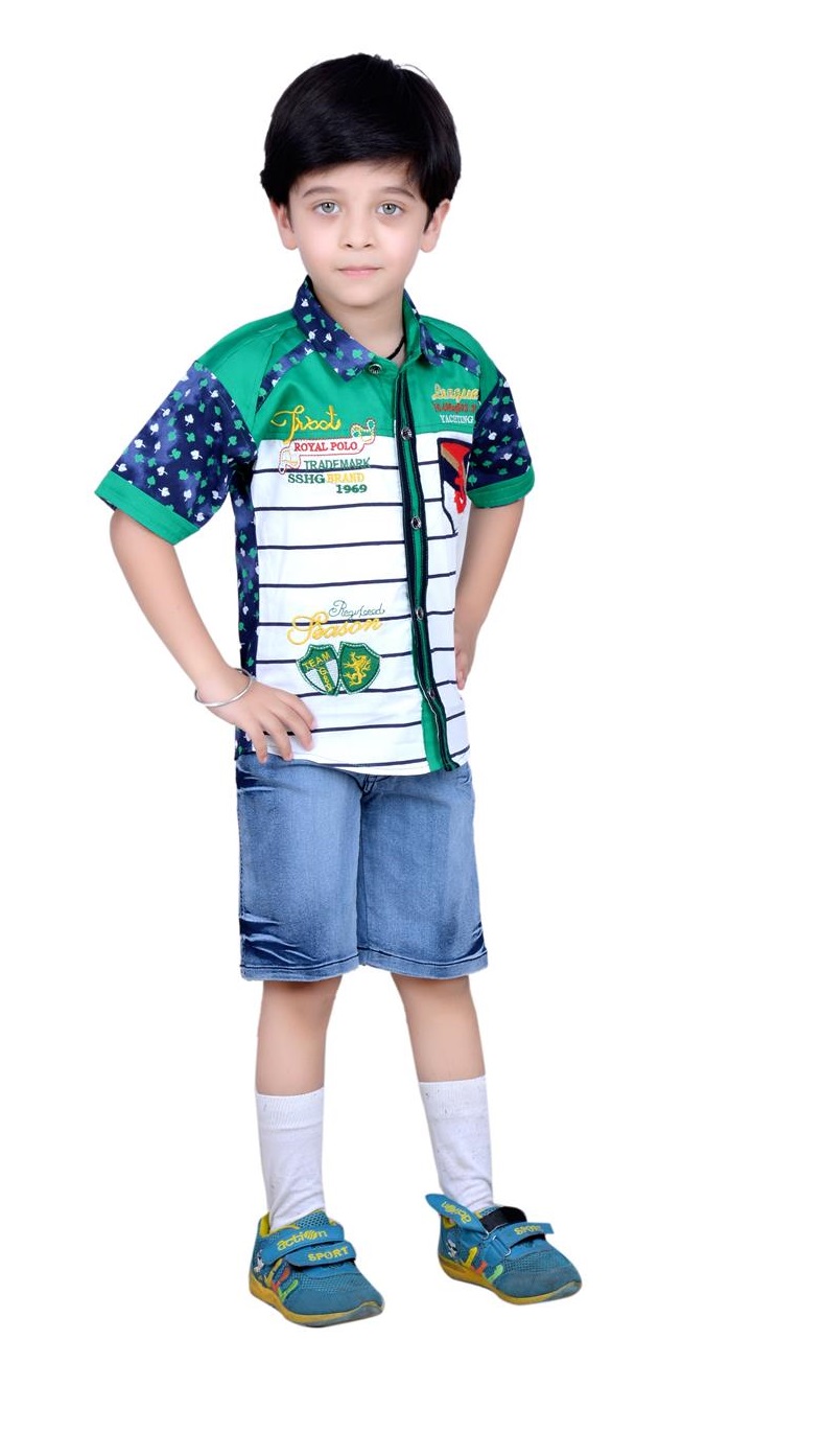 Buy Kids ethnic dresses baby clothing boys Shirt Shorts combo Online ...