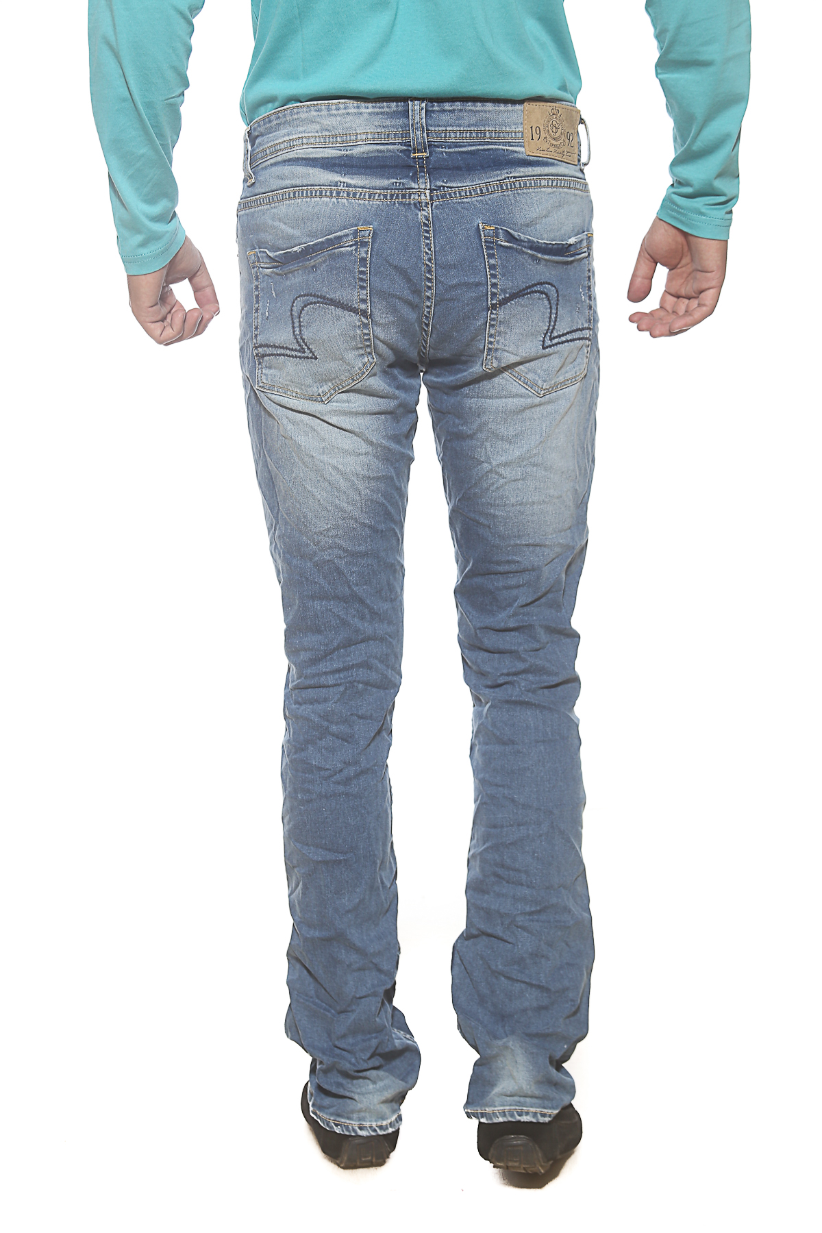 Buy Spykar Blue Low Rise Slim Fit Jeans (Rafter)RAF-W15 Online @ ₹1484 ...