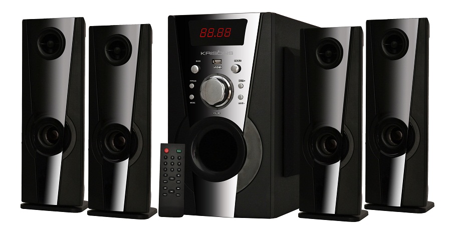 Buy KRISONS BLUETOOTH MULTIMEDIA HOME THEATER SPEAKER WITH TALL ...