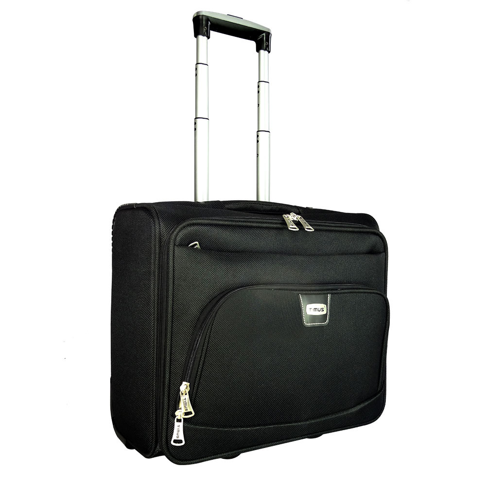 Timus Atlanta Cabin Luggage 17 inch Black Overnighter laptop bag