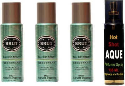 Buy Brut Set Of Brut Deo And Perfume Of Fragrance And Fashion Combo Set ...