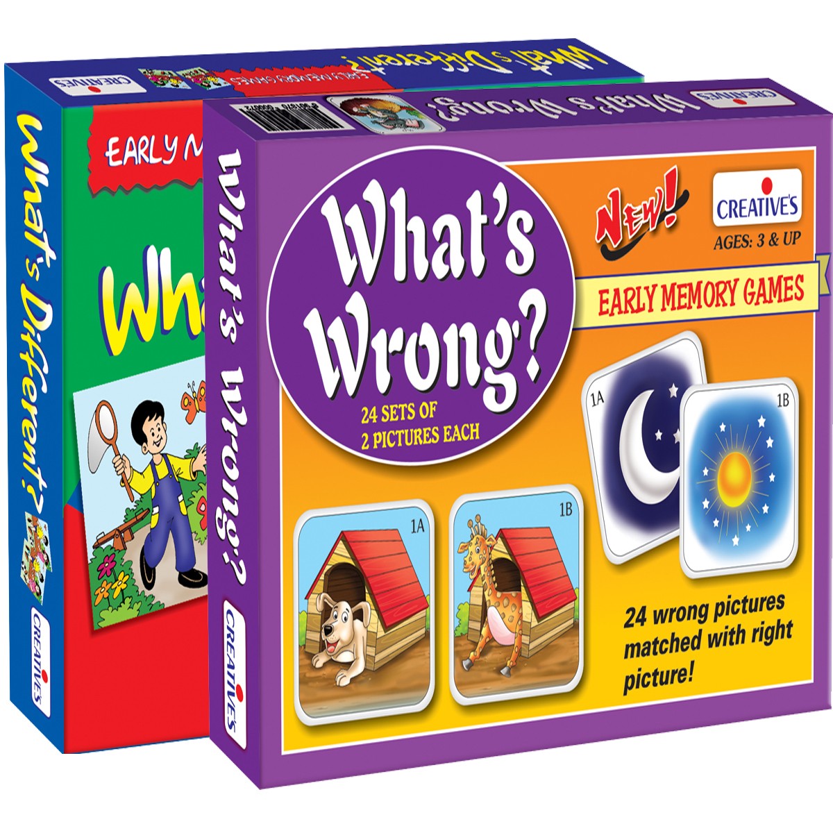 Buy Creatives Whats Missing Whats Different Combo Online ₹340 from