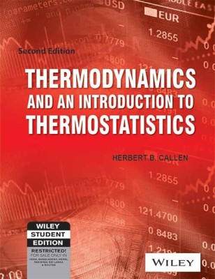 Buy THERMODYNAMICS AN INTRO. TO THERMOSTATISTICS Online @ ₹699 From ...