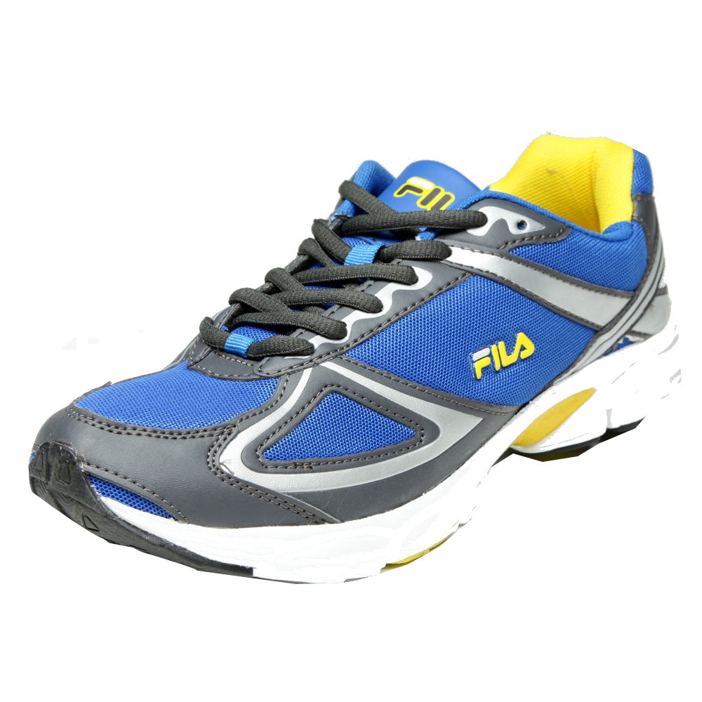 fila blue sports shoes