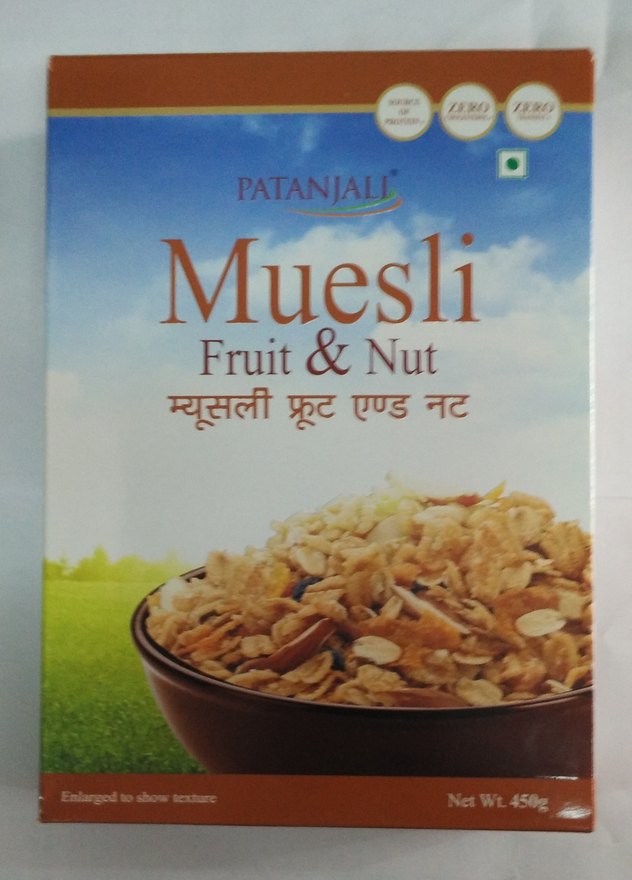 Buy Patanjali Muesli fruit Nut 450 gm Online ₹195 from ShopClues
