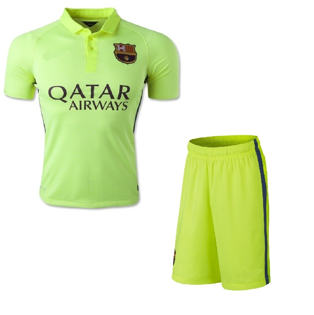 Buy Barcelona Green Football Jersey Online @ ₹999 from ShopClues