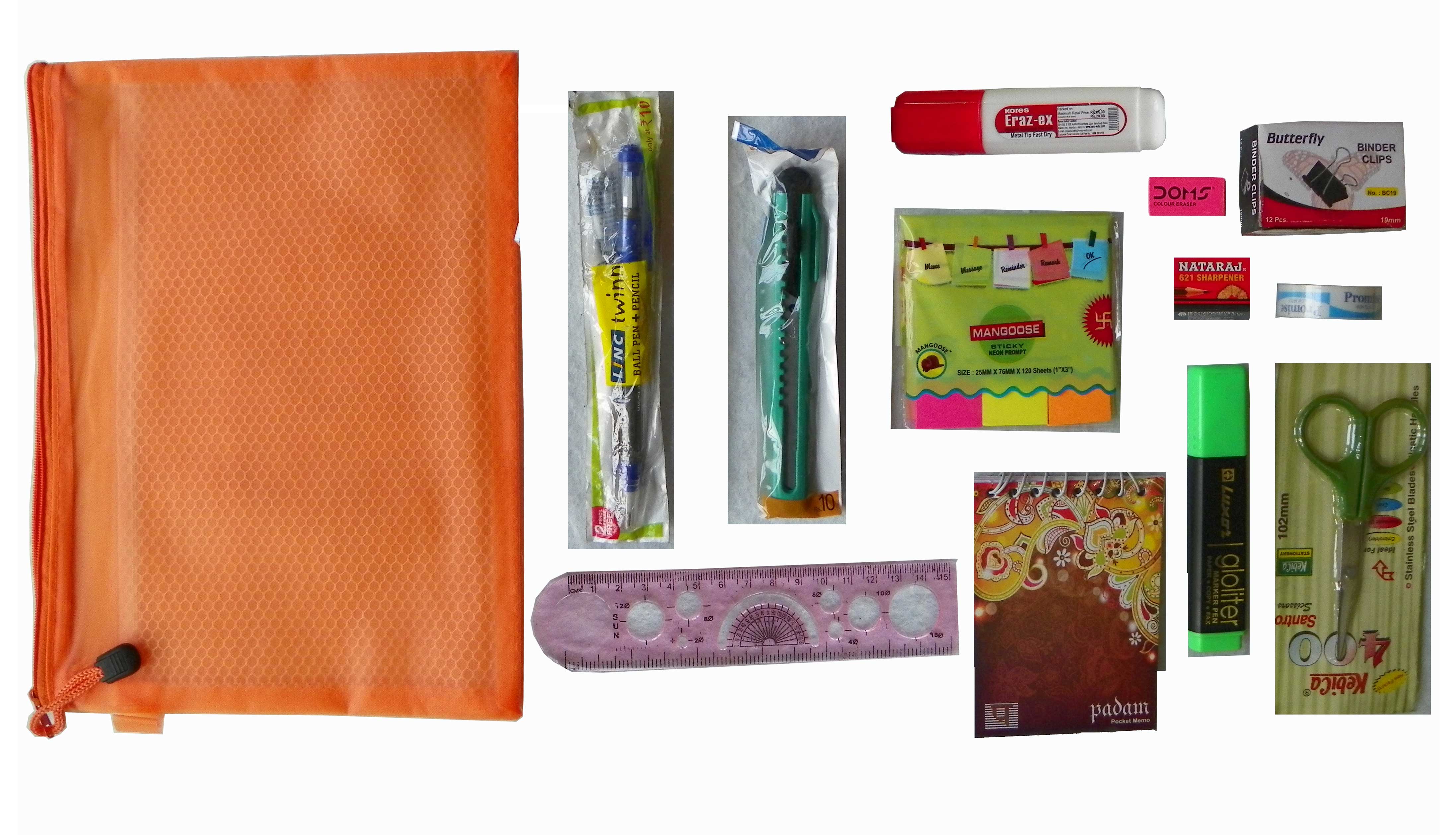 Buy Student Stationery Kit with Accessories Online ₹290 from ShopClues