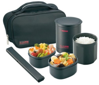 Buy Zojirushi-Lunch Box/ 66Lm Black, Sz-Ka02 Be Online @ ₹2599 from ...