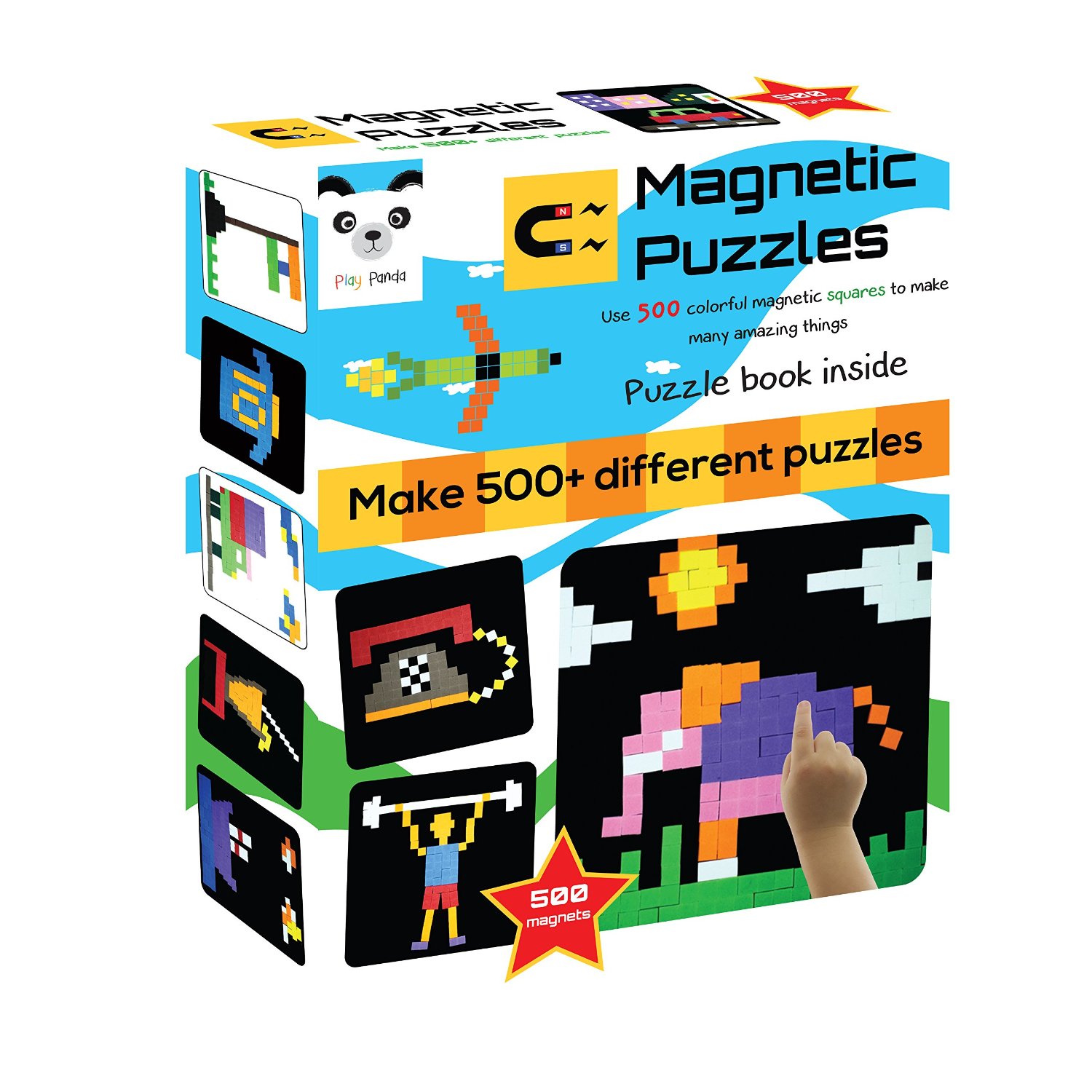 Buy magnetic make 500 different puzzles ages 5 99 years online