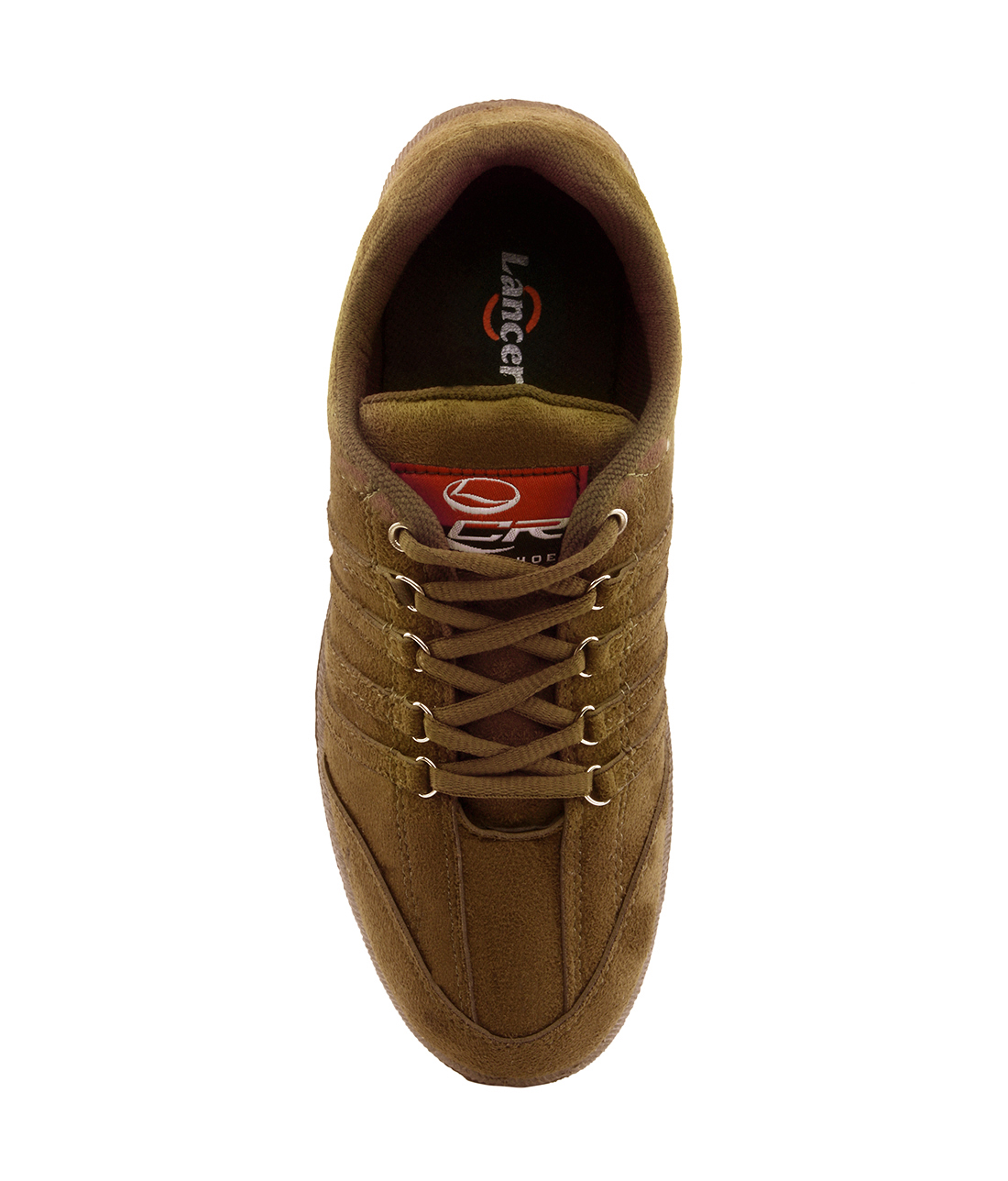 mens triple s leather and mesh trainers