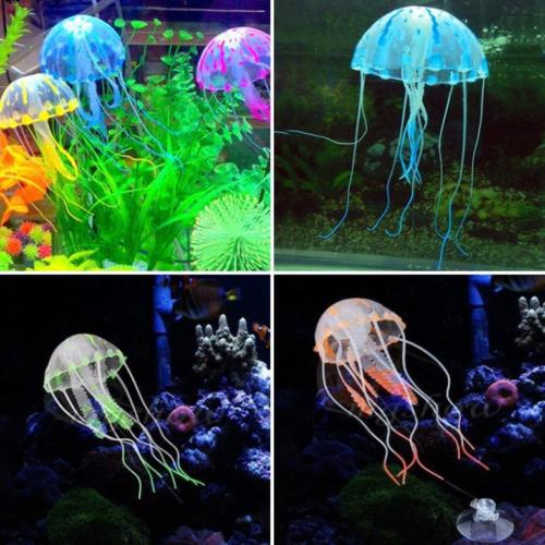 Buy Aquarium Decoration Action Toy - Jelly Fish - SMALL - Glowing ...