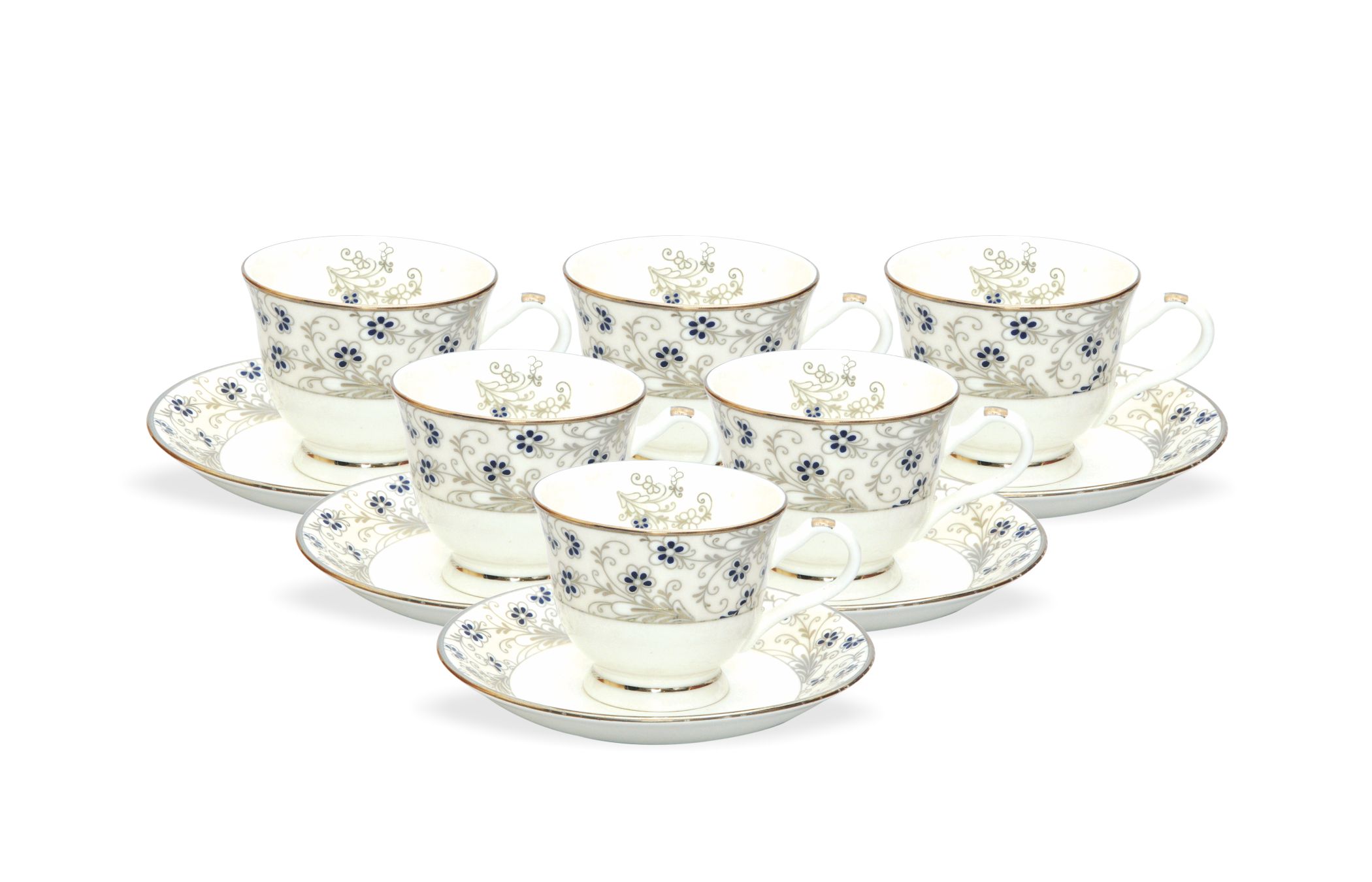 Buy Claycraft Tinkerbell Tea Cups Saucers Set Set of 12 Online