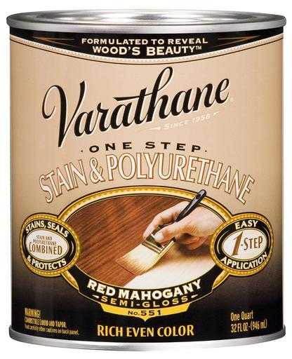 Buy Red Mohagany Wood Stain And Polyurethane Wood Varnish In One Step