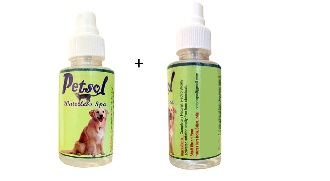 Buy PETSOL waterless Dog DryBath Online ₹180 from ShopClues