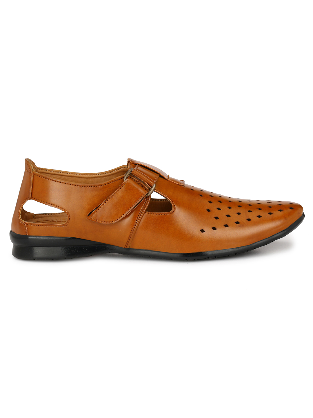 tan velcro sandals