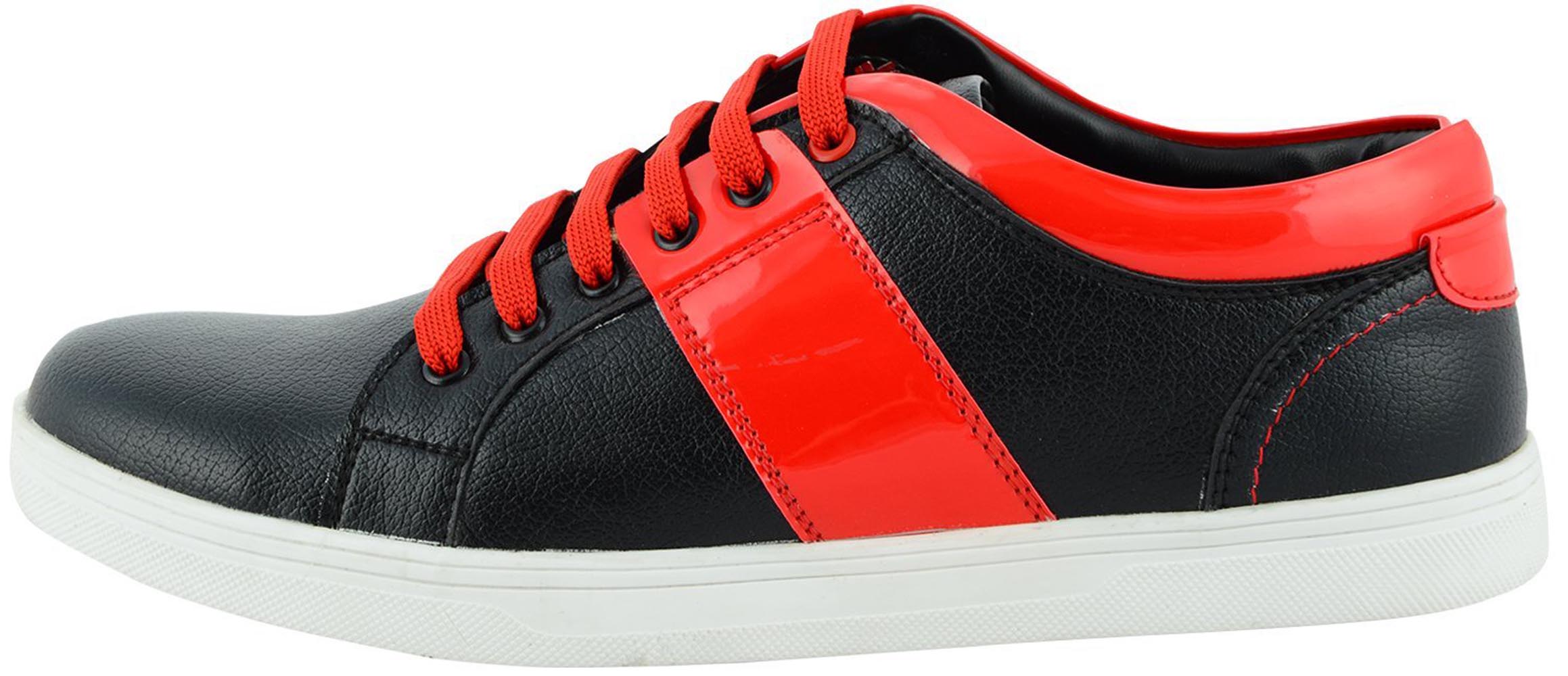 Buy Footgear Mens Casual Shoes (M-CA-4-Red) Online @ ₹1999 from ShopClues