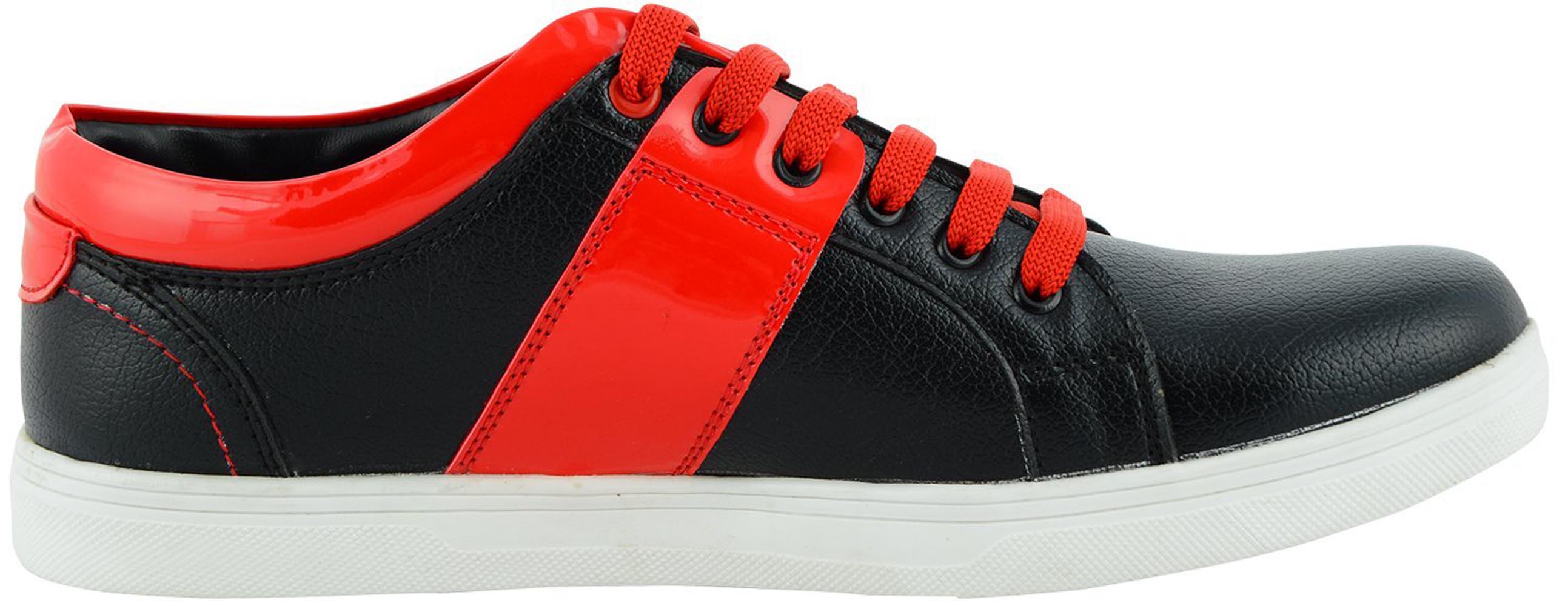 Buy Footgear Mens Casual Shoes (M-CA-4-Red) Online @ ₹1199 from ShopClues