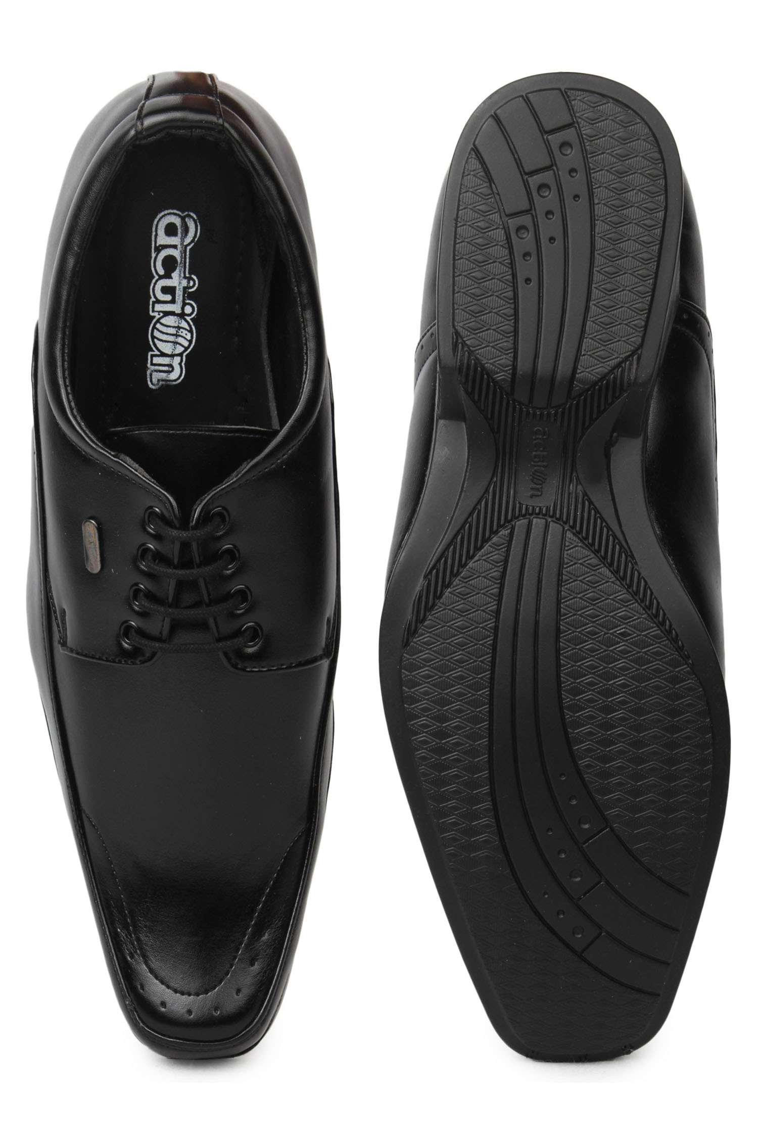 action dotcom black shoes