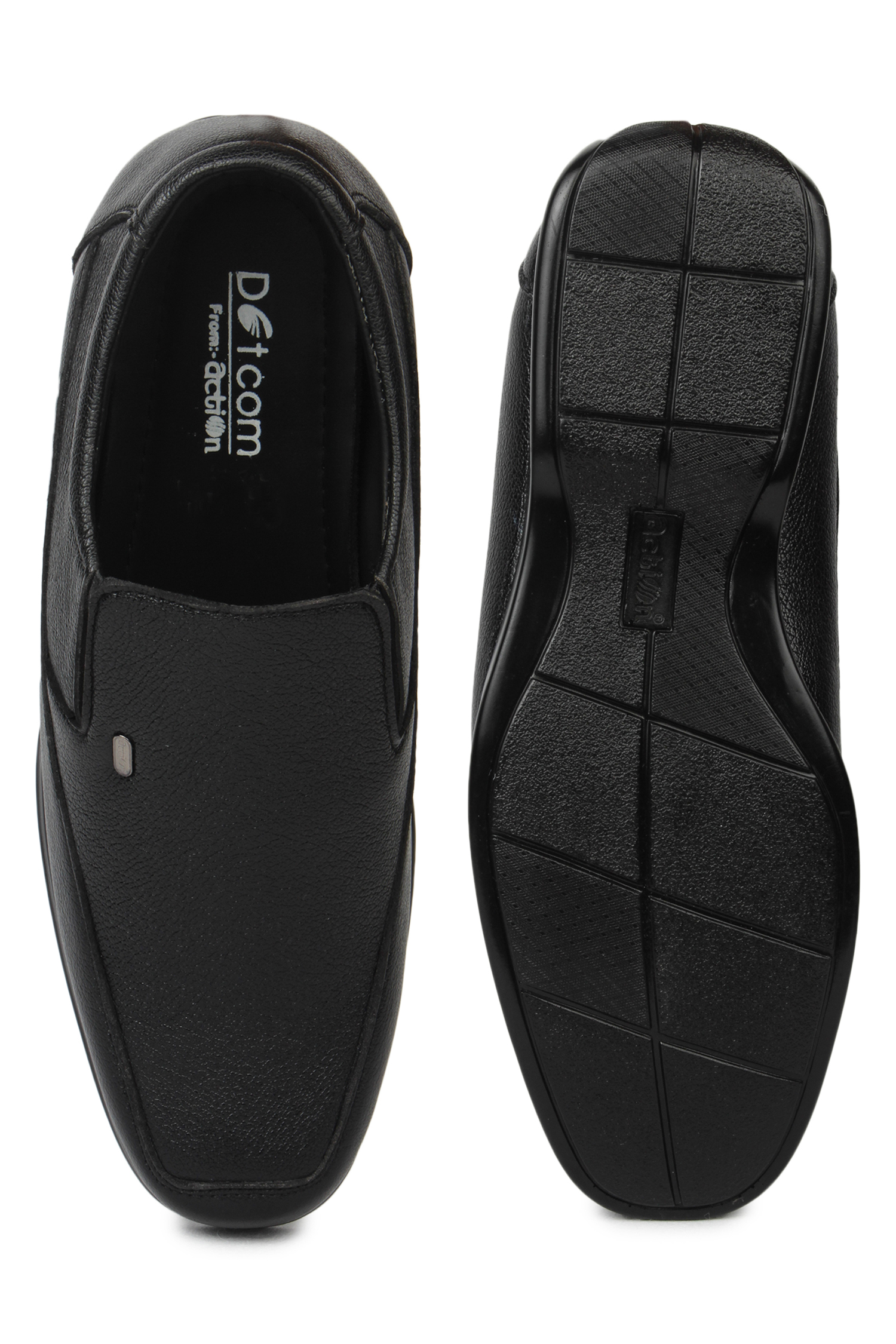 action dotcom black shoes